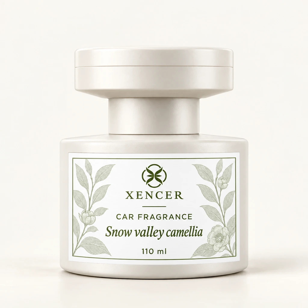 Car fragrance XENCER packaging concept, 110 ml, SKU XC-AC004-1