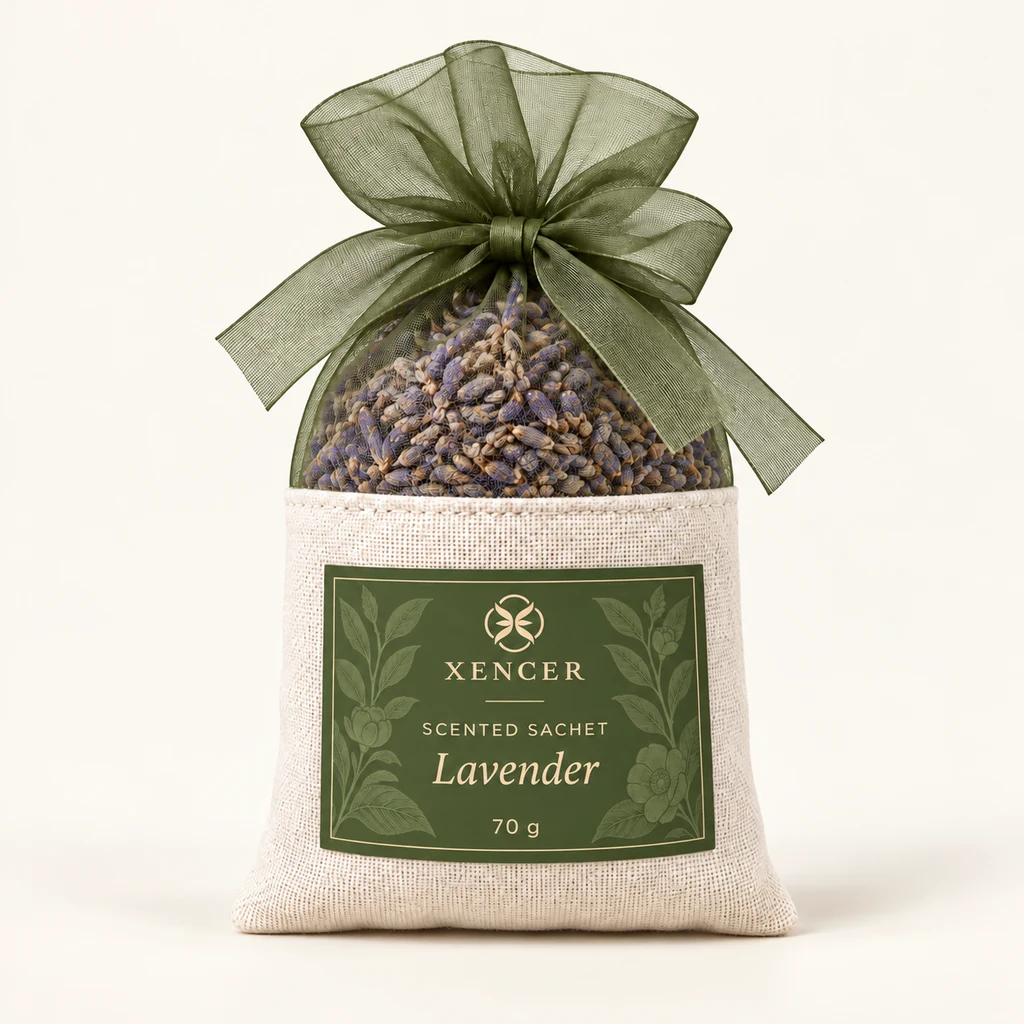 Scented sachets XENCER packaging concept