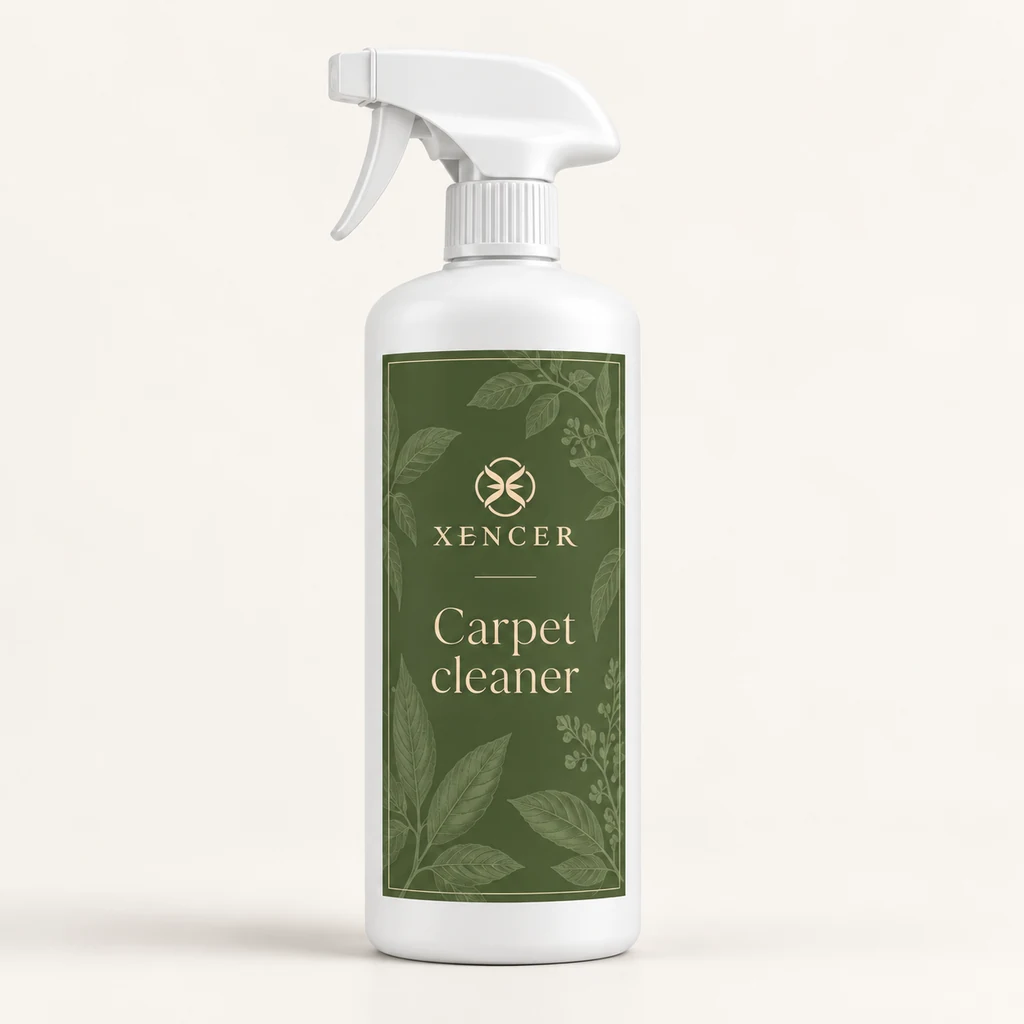 Carpet cleaner XENCER packaging concept