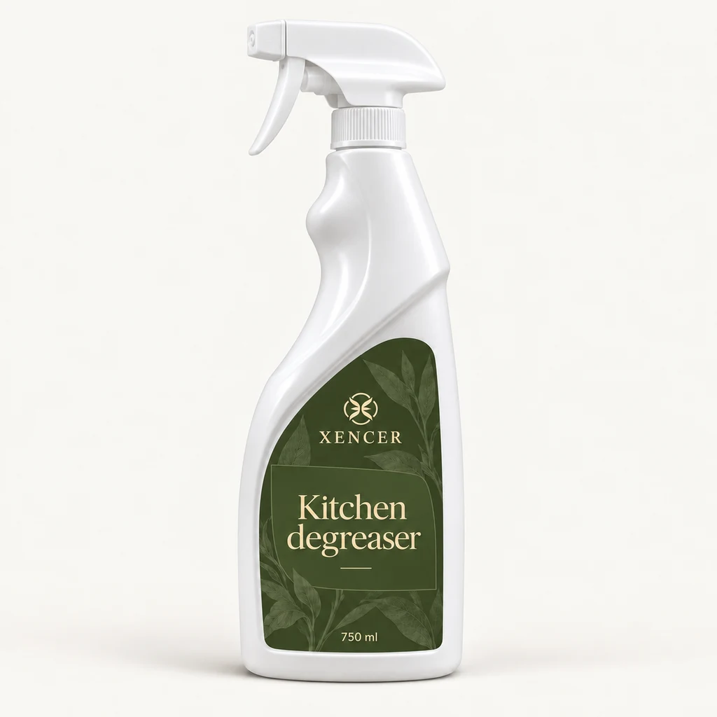 Kitchen degreaser XENCER packaging concept