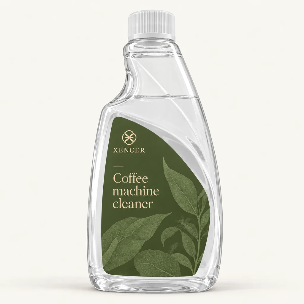 Coffee machine cleaner XENCER packaging concept