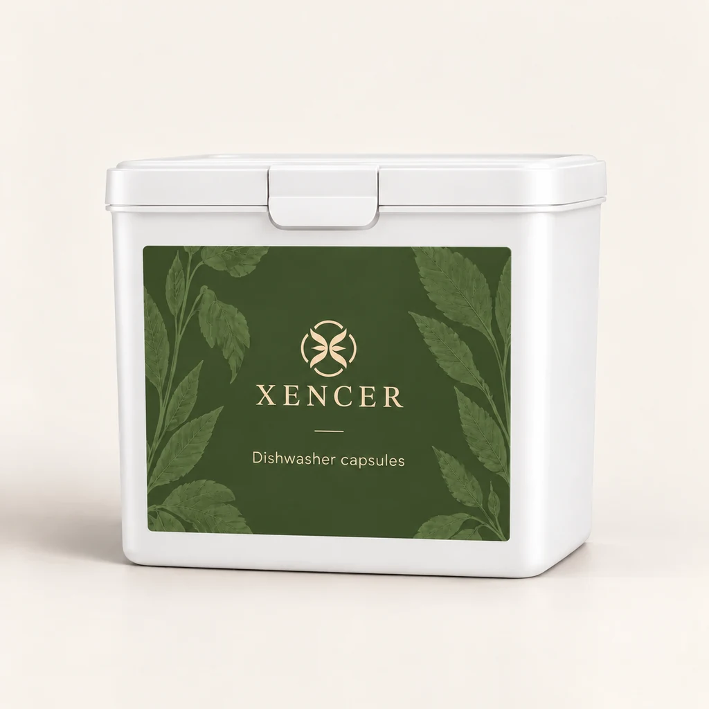 Dishwasher capsules XENCER packaging concept
