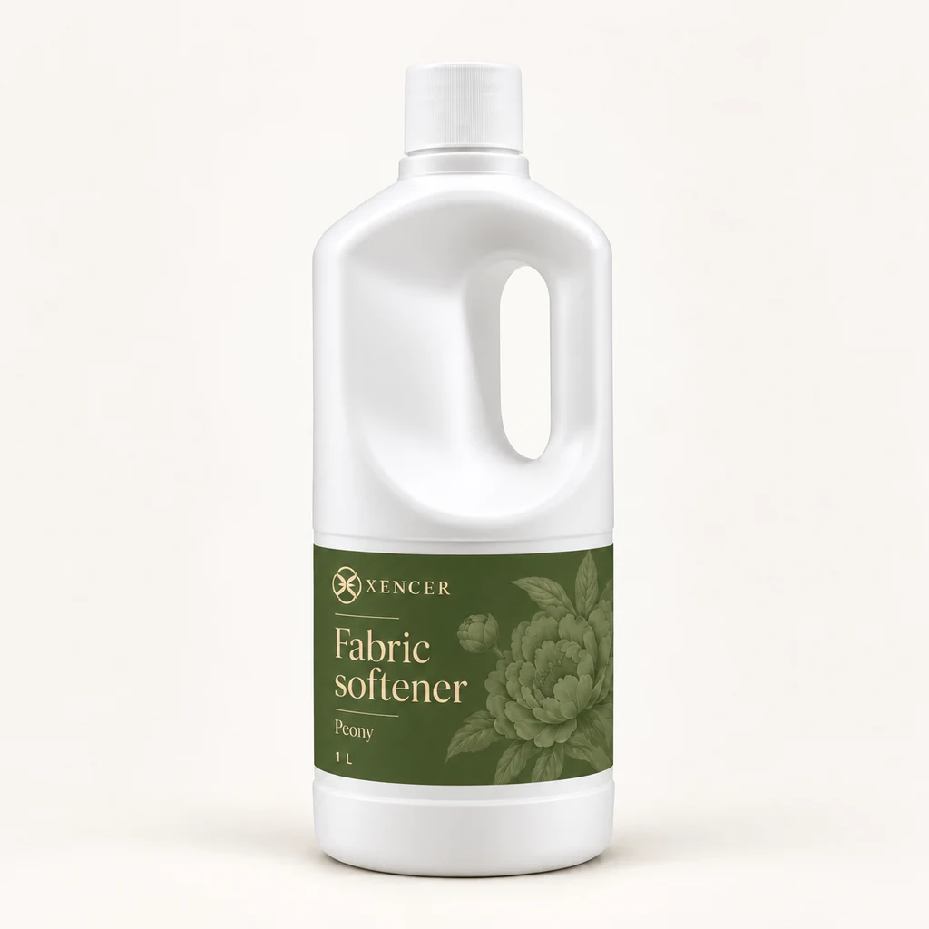 Fabric softener XENCER packaging concept, 1 L, SKU XC-LC006-1