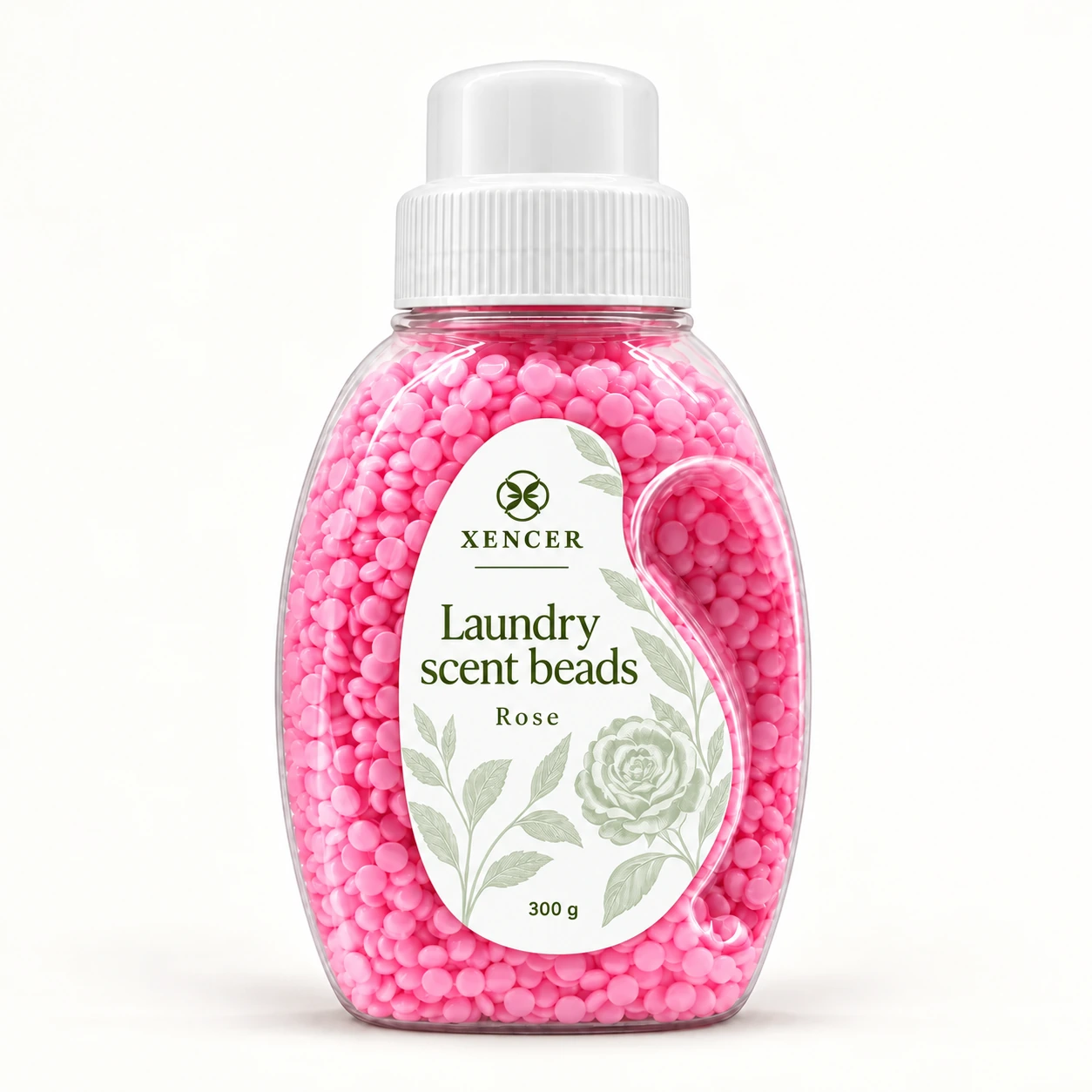Laundry scent beads XENCER packaging concept